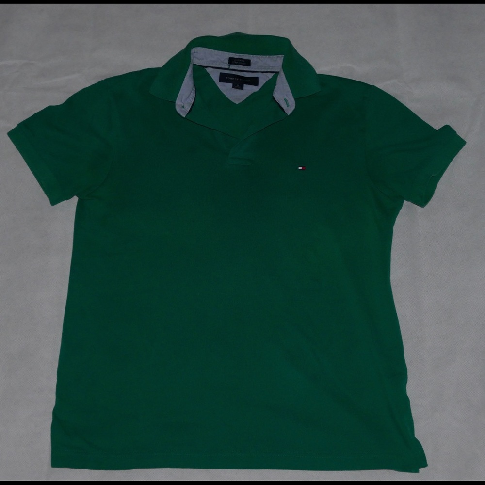 Tommy Hilfiger Green Polo